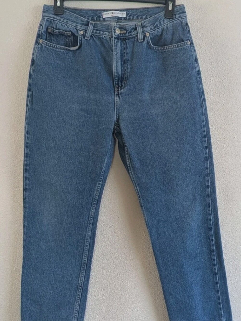 VTG Tommy Hilfiger Men’s High-Rise Straight Jeans - Blue 32 X 29